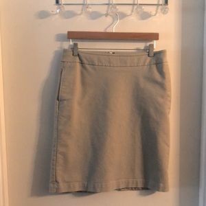 ECU Khaki skirt